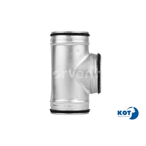 Trójnik redukcyjny DN160/125 ocynkowany z uszczelką FORVENT