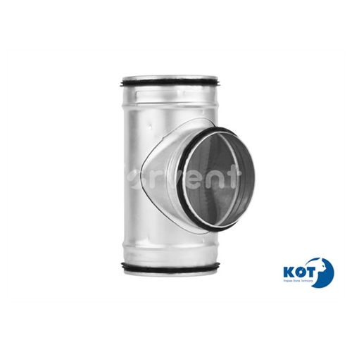 Trójnik redukcyjny DN160/125 ocynkowany z uszczelką FORVENT