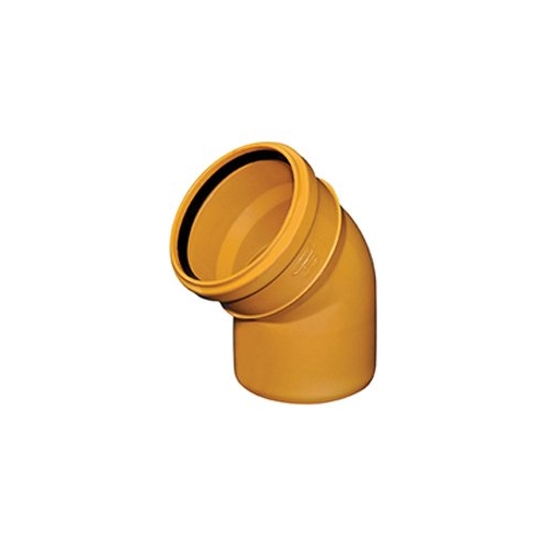 Kolano kanalizacyjne PVC 160x160/45 kl.N WAVIN