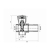Zawór PROLUNGA 3/4x3/4x3/4 ( DN20 x DN20 x DN20 ) z ruchomą nakrętką GOSHE
