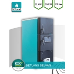 Kocioł zasypowy na drewno SELVAN 11kW SETLANS