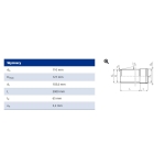 Rura kanalizacyjna PVC 110x3.2x3m SN4 SDR41 PIPELIFE