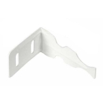 Wieszak grzejnikowy do grzejnika aluminiowego 1.5mm BIAŁY DIAMOND