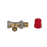 Zawór termostatyczny RA-N 1/2 ( DN15 ) prosty, z nastawą wstępną DANFOSS