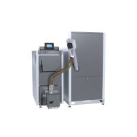 Kocioł, piec z podajnikiem pelletowy, pellet, pelet, pellet DELTA EkoPELL 20 kW podajnik z LEWEJ strony DEFRO