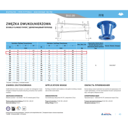 Zwężka żeliwna dwukołnierzowa FFR 100x80 żeliwo sferoidalne METALPOL