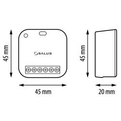SALUS inteligentny przekaźnik SR600, 230 V, 16A