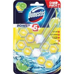 Kostka POWER DOMESTOS zawiezka 2x55G LIME