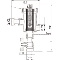 Separator magnetyczny 3/4