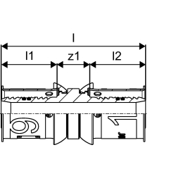 Uponor S-Press PLUS złączka 20-20