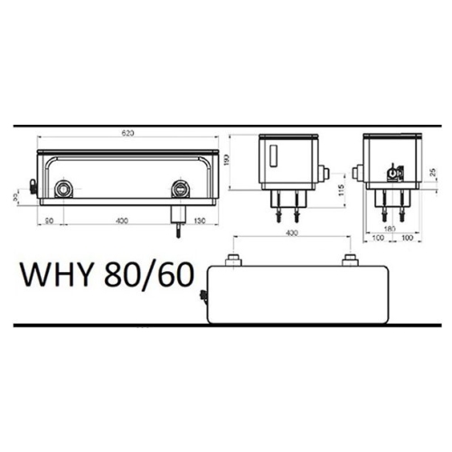 Sprzęgło hydrauliczne pionowe WHY 80/60 BUDERUS
