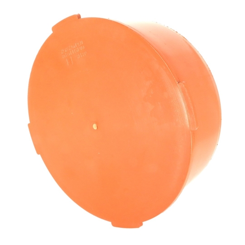 Korek kanalizacyjny PVC 250 POMARAŃCZOWY