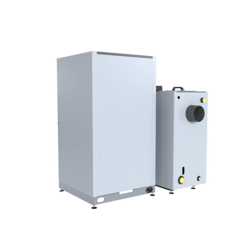 Kocioł, piec z podajnikiem pelletowy, pellet, pelet, pellet DELTA EkoPELL 20 kW podajnik z LEWEJ strony DEFRO