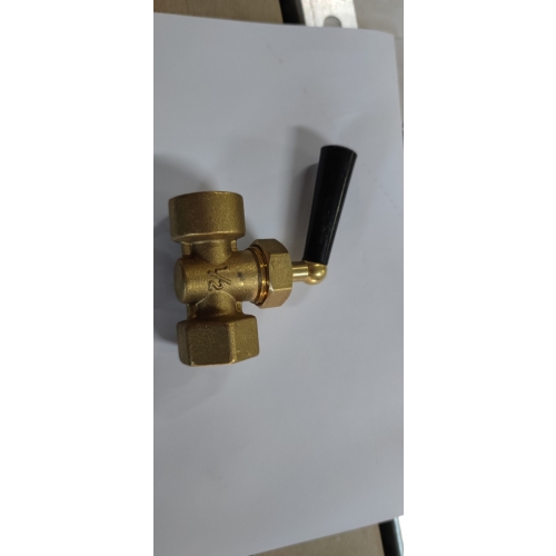 Kurek manometryczny 2 drogowy, mosiężny 1/2" TERVO