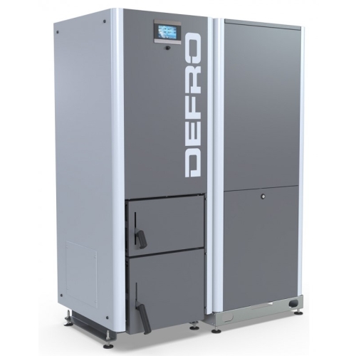 Kocioł, piec z podajnikiem pelletowy, pellet, pelet, pellet GAMMA 30 kW podajnik z PRAWEJ strony DEFRO