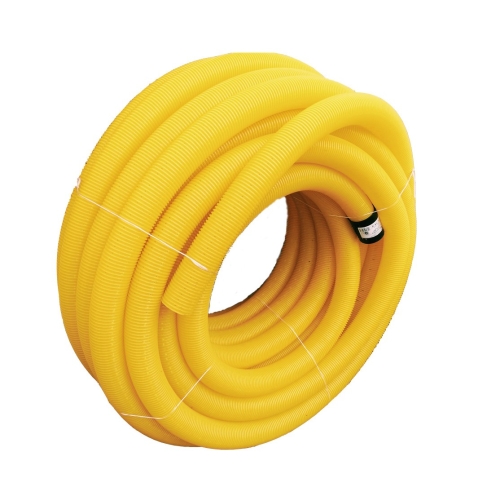 Rura drenarska PVC fi 50 bez otworów ( cena za 1 mb ) ( zwój 50 metrów ) PLASTIMEX
