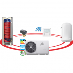 Hybrydowy system grzewczy PRIMA 3F R32 16GT G300 GALMET