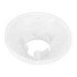 Rozeta pojedyncza 18 BIAŁA DES