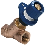 Zawór z nastawą Kombi 3-Plus NIEBIESKI, powrót, 1/2", GW HONEYWELL / RESIDEO