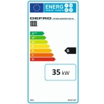 Kocioł, piec zasypowy OPTIMA KOMFORT EKO 35 kW DEFRO