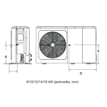 Pompa ciepła Rotenso Aquami Monoblock AQM80X1 R14 (jednostka zewnętrzna)