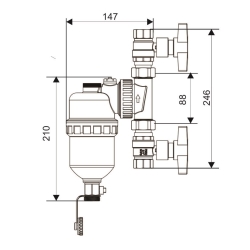 Separator magnetyczny, usuwanie zanieczyszczeń 1