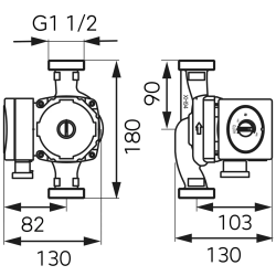 Pompa elektroniczna GPA II 180 25-4 FERRO