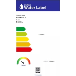 FERRO ALBA VERDELINE bateria bidetowa stojąca, chrom BLB6VL