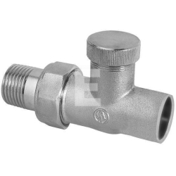 ZAWÓR POWROTNY PROSTY 1/2"X15MM DO WLUTOWANIA NIKLOWANY 4420100 VALVEX