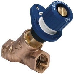 Zawór z nastawą Kombi 3-Plus NIEBIESKI, powrót, 1/2", GW HONEYWELL / RESIDEO