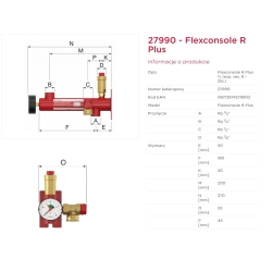 Grupa bezpieczeństwa CO 3 BARY FLEXCONSOLE R PLUS 3 FLAMCO