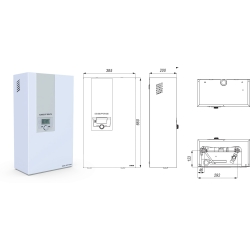 Kocioł elektryczny DBE OPTIMA 8/16/24 kW DEFRO