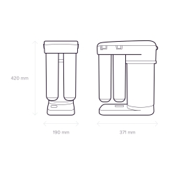 System odwróconej osmozy RO-101S Morion AQUAPHOR