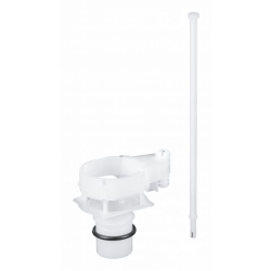 Stelaż do wc Rapid SL 5w1 dopływ wody z lewej/prawej lub z tyłu 230-145 mm 500 x 1130 x 130 mm w komplecie: stelaż podtynkowy 38528001, czarny przycis