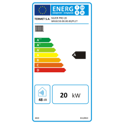 Kocioł gazowy kondensacyjny wiszący jednofunkcyjny SILVER PRO 20 TERMET