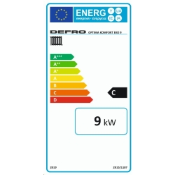 Kocioł zasypowy OPTIMA KOMFORT EKO 9 kW DEFRO