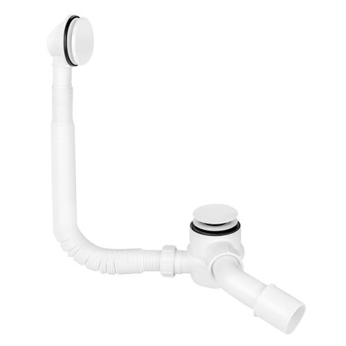 MCALPINE Syfon wanna/brodzik click-clack mosiądz BiAŁY