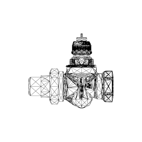 Zawór termostatyczny zasilający prosty RA-DV DN15 DYNAMIC VALVE DANFOSS