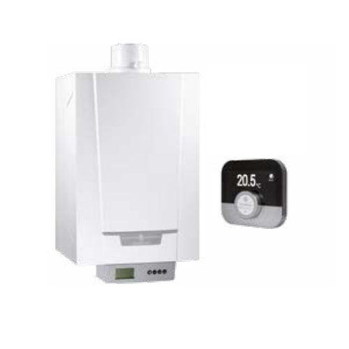 Pakiet kocioł gazowy 1 funkcyjny MCR3 evo 24T + regulator Smart TC DE DIETRICH