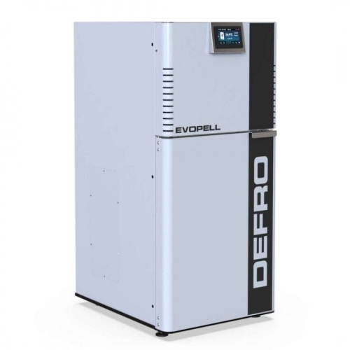 Kocioł, piec z podajnikiem pelletowy, pellet, pelet, pellet, zasyp od GÓRY EVOPELL 15 kW kW DEFRO