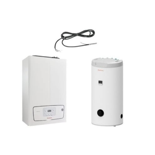 Zestaw z kotłem kondensacyjnym TERA 24 Standard 125 V3 z możliwością podłączenia grzałki do zbiornika IMMERGAS