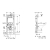 Stelaż Duofix Basic do WC Delta 12 cm, H112, z mocowaniem GEBERIT