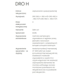 Centrala wentylacyjna DRO 550 H o wydajności 550m3/h z wymiennikiem obrotowym