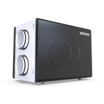 Centrala wentylacyjna DRO 550 H o wydajności 550m3/h z wymiennikiem obrotowym