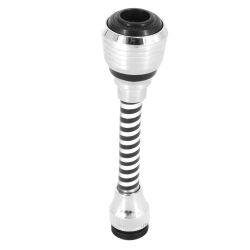 Perlator 2 funkcyjny czarno-chrom długi DES
