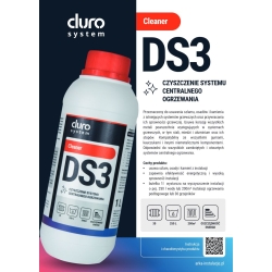 DURO SYSTEM Płyn do czyszczenia instalacji DS3 1L