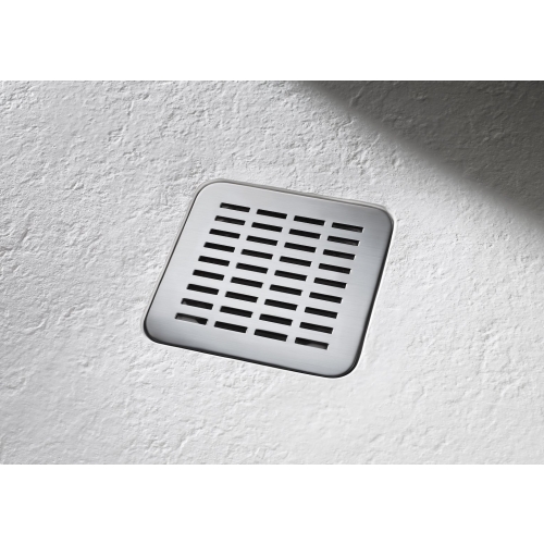 Brodzik prostokątny 1000 x 900 mm syfon w komplecie SZARY ŁUPEK TERRAN ROCA