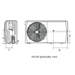 Pompa ciepła Rotenso Aquami Monoblock AQM40X1 R14 (jednostka zewnętrzna)  ROTENSO