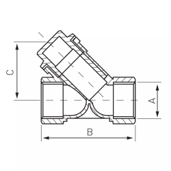 Filtr osadnikowy do c.o. 1