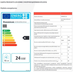 Kocioł kondensacyjny VICTRIX EXTRA 24 PLUS, jednofunkcyjny, wiszący IMMERGAS